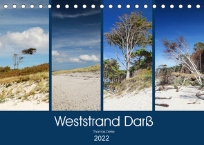 Weststrand Darß (Tischkalender 2022 DIN A5 quer) von Deter,  Thomas