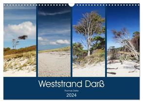 Weststrand Darß (Wandkalender 2024 DIN A3 quer), CALVENDO Monatskalender von Deter,  Thomas