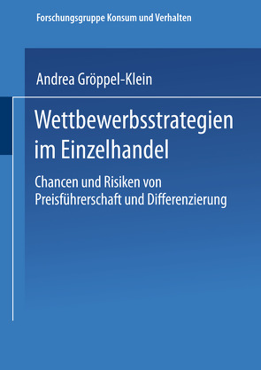 Wettbewerbsstrategien im Einzelhandel von Gröppel-Klein,  Andrea