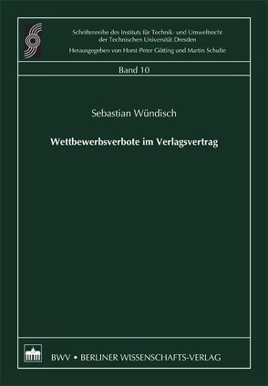 Wettbewerbsverbote im Verlagsvertrag von Wündisch,  Sebastian
