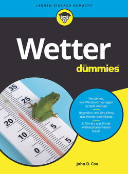 Wetter für Dummies von Cox,  John D., Winkelmann,  Alfons