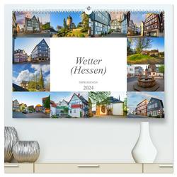 Wetter (Hessen) Impressionen (hochwertiger Premium Wandkalender 2024 DIN A2 quer), Kunstdruck in Hochglanz von Meutzner,  Dirk