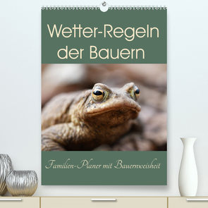 Wetter-Regeln der Bauern (Premium, hochwertiger DIN A2 Wandkalender 2024, Kunstdruck in Hochglanz) von Flori0