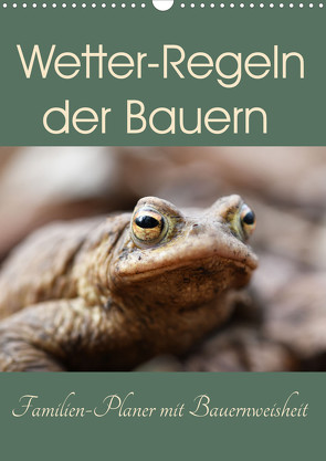 Wetter-Regeln der Bauern (Wandkalender 2024 DIN A3 hoch) von Flori0