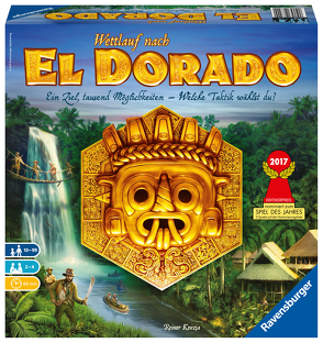 Ravensburger 26720 – El Dorado – Strategiespiel, Spiel für Erwachsene und Kinder von 10 – 99 Jahren – Taktikspiel geeignet für 2-4 Spieler von Knizia,  Reiner