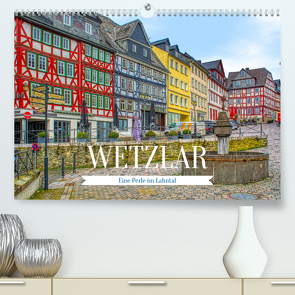 Wetzlar – Eine Perle im Lahntal (hochwertiger Premium Wandkalender 2024 DIN A2 quer), Kunstdruck in Hochglanz von Bartruff,  Thomas