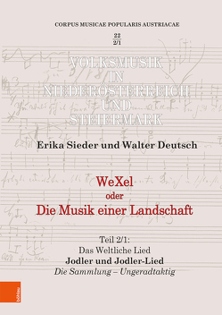 WeXel oder Die Musik einer Landschaft von Deutsch,  Walter, Sieder,  Erika