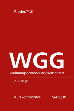 WGG Wohnungsgemeinnützigkeitsgesetz von Pittl,  Raimund, Prader,  Christian