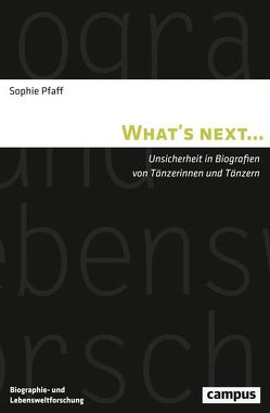 What’s next… von Pfaff,  Sophie
