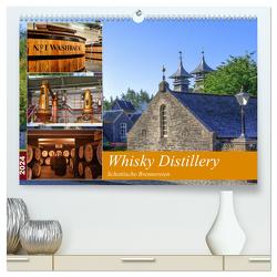 Whisky Distillery – Schottische Brennereien (hochwertiger Premium Wandkalender 2024 DIN A2 quer), Kunstdruck in Hochglanz von Härlein,  Peter