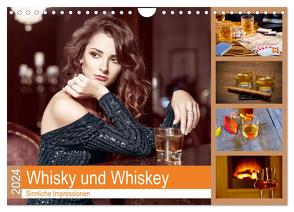 Whisky und Whiskey 2024. Sinnliche Impressionen (Wandkalender 2024 DIN A4 quer), CALVENDO Monatskalender von Lehmann (Hrsg.),  Steffani
