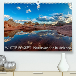 WHITE POCKET – Naturwunder in Arizona (Premium, hochwertiger DIN A2 Wandkalender 2023, Kunstdruck in Hochglanz) von Wegmann,  Rudolf