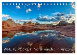 WHITE POCKET – Naturwunder in Arizona (Tischkalender 2024 DIN A5 quer), CALVENDO Monatskalender von Wegmann,  Rudolf