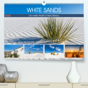 WHITE SANDS Die weiße Wüste in New Mexico (Premium, hochwertiger DIN A2 Wandkalender 2020, Kunstdruck in Hochglanz) von Viola,  Melanie