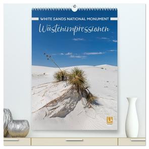 WHITE SANDS NATIONAL MONUMENT Wüstenimpressionen (hochwertiger Premium Wandkalender 2024 DIN A2 hoch), Kunstdruck in Hochglanz von Viola,  Melanie