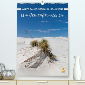 WHITE SANDS NATIONAL MONUMENT Wüstenimpressionen (Premium, hochwertiger DIN A2 Wandkalender 2021, Kunstdruck in Hochglanz) von Viola,  Melanie
