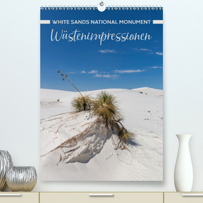 WHITE SANDS NATIONAL MONUMENT Wüstenimpressionen (Premium, hochwertiger DIN A2 Wandkalender 2020, Kunstdruck in Hochglanz) von Viola,  Melanie