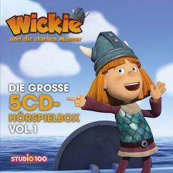 Wickie – Die große 5-CD Hörspielbox, Vol. 1 (CGI) von Le Pennec,  Rémi, Lussier,  Lou, Odin,  Alexander, Schaefer,  Kati, u.v.a.