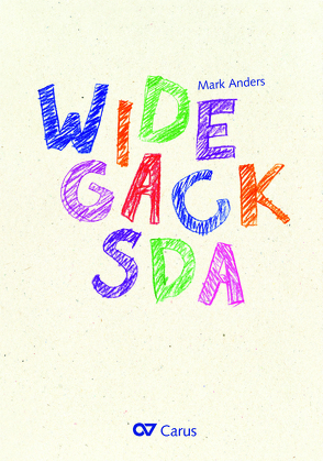 Widegacksda (Partitur) von Anders,  Mark