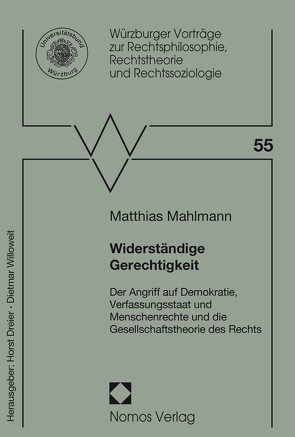 Widerständige Gerechtigkeit von Mahlmann,  Matthias