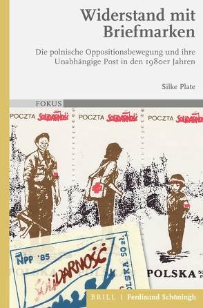 Widerstand mit Briefmarken von Plate,  Silke