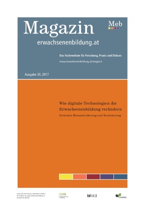 Wie digitale Technologien die Erwachsenenbildung verändern von Röthler,  David, Schön,  Sandra