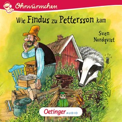 Wie Findus zu Pettersson kam von Nordqvist,  Sven, Ohrwürmchen, Schoss,  Gunter, Sperling,  Gideon