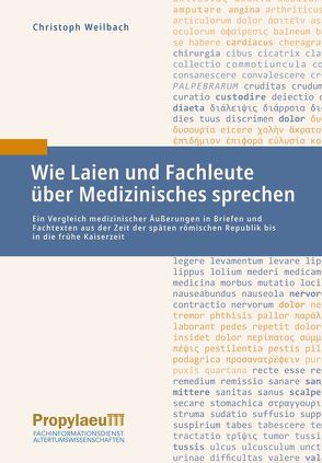 Wie Laien und Fachleute über Medizinisches sprechen von Weilbach,  Christoph