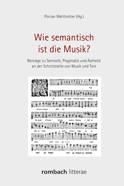 Wie semantisch ist die Musik? von Mehltretter,  Florian