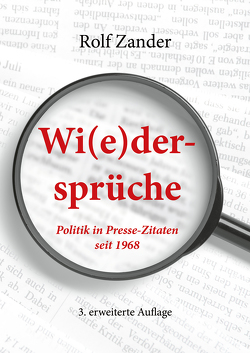 Wi(e)dersprüche von Zander,  Rolf