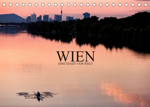 WIEN – EINE STADT VON WELTAT-Version (Tischkalender 2023 DIN A5 quer) von Schieder Photography aka Creativemarc,  Markus