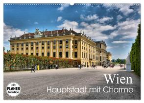 Wien – Haupstadt mit Charme (Wandkalender 2024 DIN A2 quer), CALVENDO Monatskalender von Bartruff,  Thomas