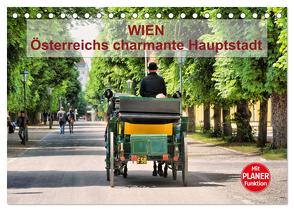 Wien – Österreichs charmante Hauptstadt (Tischkalender 2024 DIN A5 quer), CALVENDO Monatskalender von Bartruff,  Thomas