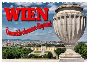 Wien – Österreichs charmante Hauptstadt (Wandkalender 2024 DIN A2 quer), CALVENDO Monatskalender von Bartruff,  Thomas