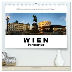 Wien Panoramen (hochwertiger Premium Wandkalender 2024 DIN A2 quer), Kunstdruck in Hochglanz von Bartek,  Alexander