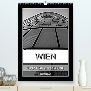 Wien, Tradition und Moderne (Premium, hochwertiger DIN A2 Wandkalender 2021, Kunstdruck in Hochglanz) von Plesky,  Roman