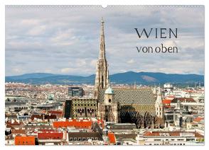 WIEN von oben (Wandkalender 2024 DIN A2 quer), CALVENDO Monatskalender von ViennaFrame,  ViennaFrame