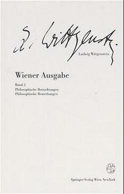Wiener Ausgabe von Nedo,  Michael, Wittgenstein,  Ludwig