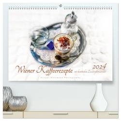 Wiener Kaffeerezepte (hochwertiger Premium Wandkalender 2024 DIN A2 quer), Kunstdruck in Hochglanz von Hartmann,  Gregor