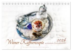 Wiener Kaffeerezepte (Tischkalender 2024 DIN A5 quer), CALVENDO Monatskalender von Hartmann,  Gregor