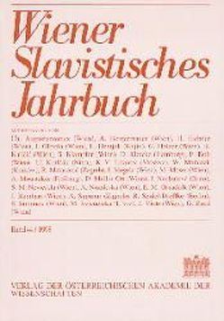 Wiener Slavistisches Jahrbuch / Wiener Slavistisches Jahrbuch Band 44/1998