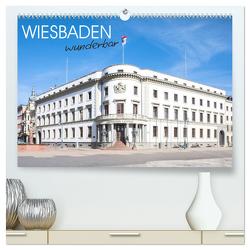 Wiesbaden wunderbar (hochwertiger Premium Wandkalender 2024 DIN A2 quer), Kunstdruck in Hochglanz von Scherf,  Dietmar