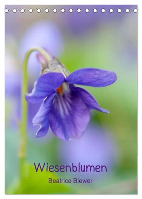 Wiesenblumen (Tischkalender 2024 DIN A5 hoch), CALVENDO Monatskalender von Biewer,  Beatrice