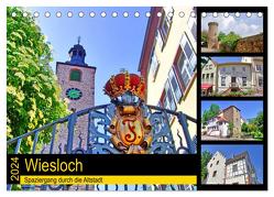 Wiesloch – Spaziergang durch die Altstadt (Tischkalender 2024 DIN A5 quer), CALVENDO Monatskalender von Liepke,  Claus