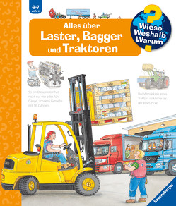 Wieso? Weshalb? Warum?, Band 38: Alles über Laster, Bagger und Traktoren von Erne,  Andrea, Metzger,  Wolfgang
