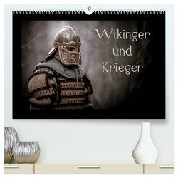 Wikinger und Krieger (hochwertiger Premium Wandkalender 2024 DIN A2 quer), Kunstdruck in Hochglanz von Kunz,  Jochen