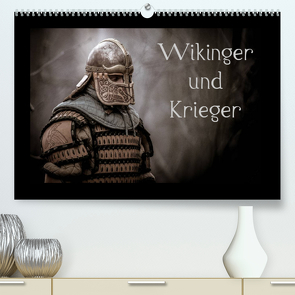Wikinger und Krieger (Premium, hochwertiger DIN A2 Wandkalender 2023, Kunstdruck in Hochglanz) von Kunz,  Jochen