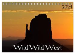 Wild Wild West (Tischkalender 2024 DIN A5 quer), CALVENDO Monatskalender von Kostrzynski,  Alexander