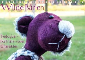 Wilde Bären – Teddybär-Porträts voller Charakter (Tischkalender 2019 DIN A5 quer) von Koepp (VauKa),  Verena