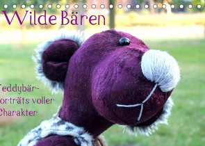 Wilde Bären – Teddybär-Porträts voller Charakter (Tischkalender 2022 DIN A5 quer) von Koepp (VauKa),  Verena